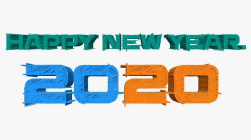 Happy New Year 2020 Png Icon Images - Graphics, Transparent Png, Transparent PNG