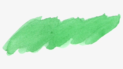 Green Watercolor Paint Png, Transparent Png, Transparent PNG