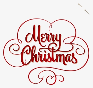 Christmas Calligraphy Lettering Clip Art, HD Png Download, Transparent PNG