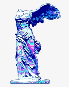 Aesthetic Blue Statues Vaporwave, HD Png Download, Transparent PNG
