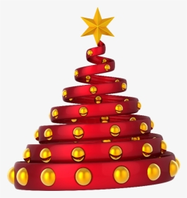 Transparent Abstract Christmas Tree Png - Christmas Tree Png Cartoon, Png Download, Transparent PNG
