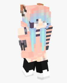 Girl Minecraft Skin Bnha, HD Png Download, Transparent PNG