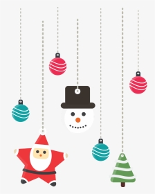 #cute #colorful #snowman #merrychristmas #christmas - Transparent Background Christmas Decorations Snowman, HD Png Download, Transparent PNG