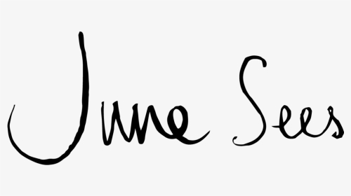 June Sees - Calligraphy, HD Png Download, Transparent PNG
