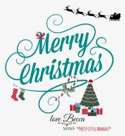 Merry Christmas, Everyone - Calligraphy, HD Png Download, Transparent PNG