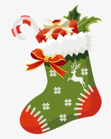 Transparent Background Christmas Stocking Clipart, HD Png Download, Transparent PNG