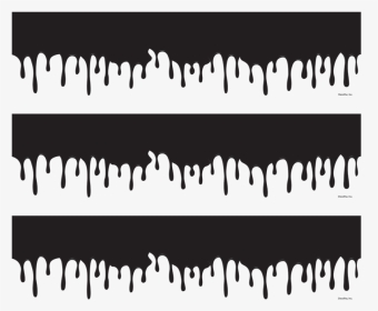 Photocake Edible Cake Banding - Black And White Slime, HD Png Download, Transparent PNG