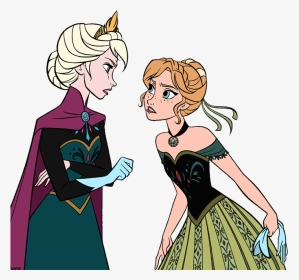 Anna And Elsa Angry, HD Png Download, Transparent PNG