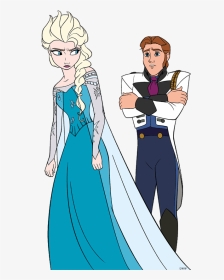 Disney Frozen Clipart Anna Elsa Kristoff Hans Olaf - Hans E Elsa Da Frozen, HD Png Download, Transparent PNG