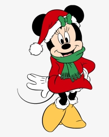 Minnie Mouse Christmas Clipart, HD Png Download, Transparent PNG