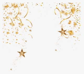 Gold Confetti Transparent Png Image Free Download Searchpng - Gold Confetti Png Transparent, Png Download, Transparent PNG