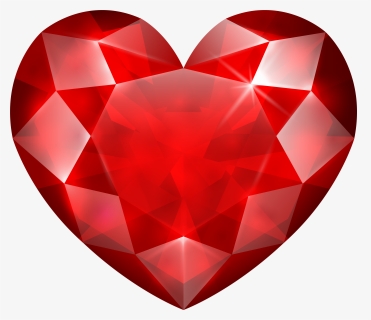 Diamond Pink Heart Png, Transparent Png, Transparent PNG