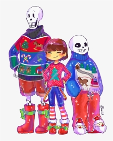 Sans And Papyrus Christmas, HD Png Download, Transparent PNG