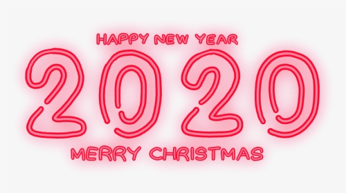 #christmas #2020 #neon #red #newyear #merychristmas - Carmine, HD Png Download, Transparent PNG