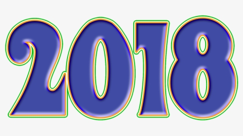 Happy New Year 2018 Images Download - Graphic Design, HD Png Download, Transparent PNG