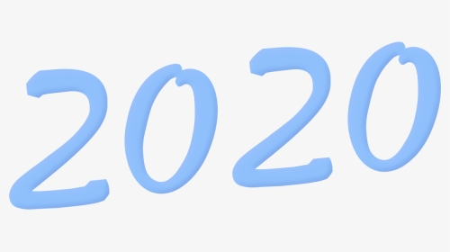 2020, Картинка Без Фона, Png-24, Цвет Голубой, Ширина - Png Transparent Background 2020 Png, Png Download, Transparent PNG
