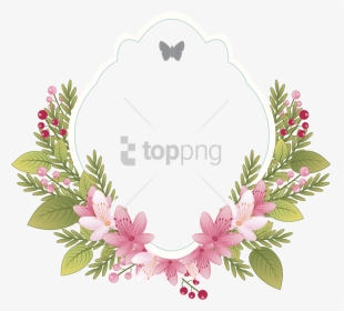 Free Png Frame Vintage Flower Png Image With Transparent - Vintage Floral Frame Png, Png Download, Transparent PNG