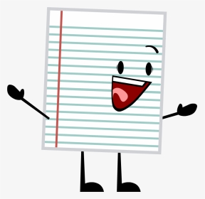 Png Notebook Paper - Object Invasion Notebook Paper, Transparent Png, Transparent PNG