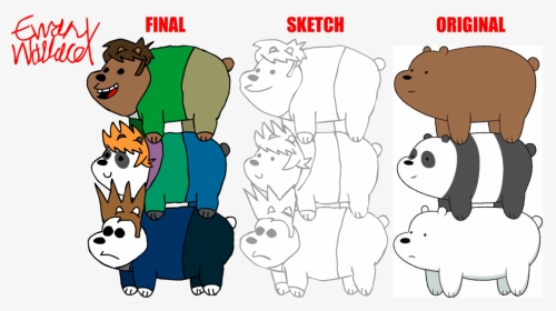 We Edd Bears Eddsworld Meets We Bare Bears By Britishbronyreviewer - We Bare Bears Jpg, HD Png Download, Transparent PNG