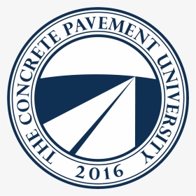 Final Concrete Pavement University Logo Rgb 2016 Transparent - Circle, HD Png Download, Transparent PNG