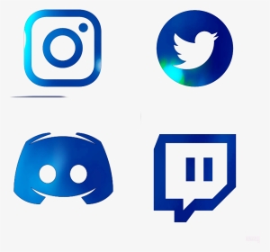 Blue Icons Includes, - Youtube Outro Social Media, HD Png Download, Transparent PNG