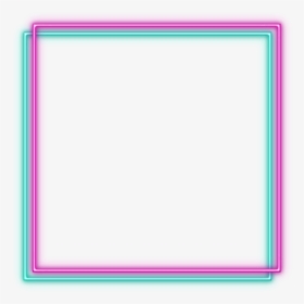 #light #neon #square #frame - Colorfulness, HD Png Download, Transparent PNG