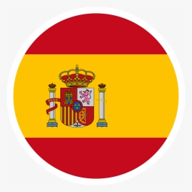 Spain Fifa Logo - Spain Flag Logo Circle, HD Png Download, Transparent PNG