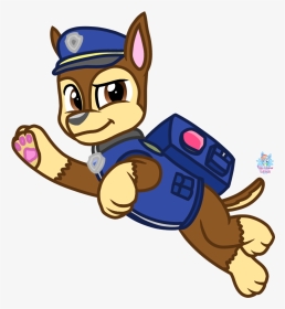 Paw Patrol Chase - Paw Patrol Rainbow Eevee, HD Png Download, Transparent PNG
