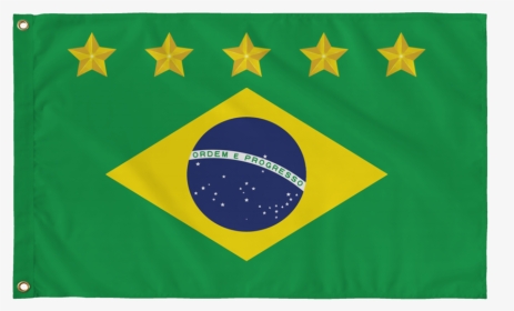 Brazil Flag 5 Star, HD Png Download, Transparent PNG