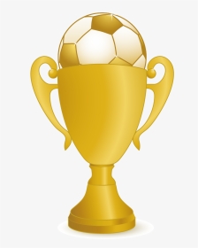 Clipart Football Beer - Soccer Trophy Clipart Png, Transparent Png, Transparent PNG