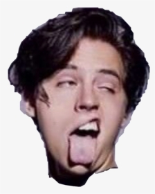 #colesprouse #stickers #jugheadjones #riverdale #funnyface - Cole Sprouse Damon Baker, HD Png Download, Transparent PNG
