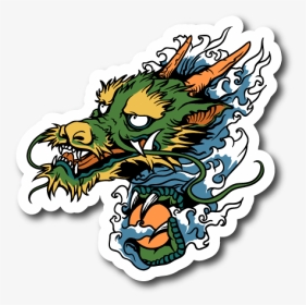 Japanese Dragon Sticker, HD Png Download, Transparent PNG