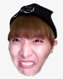 He Is So Hot🔥🔥🔥 Lmfaoo - Bts Jhope Funny Face, HD Png Download, Transparent PNG