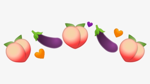 #crown #peach #booty #peachy #aesthetic #crown #aestheticcrown, HD Png Download, Transparent PNG