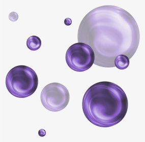 Desktop Wallpaper Purple Clip Art - Purple Bubble Transparent, HD Png Download, Transparent PNG