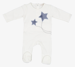 Juste Cle White And Blue Fur Star Footie - Star, HD Png Download, Transparent PNG