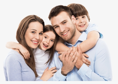 Happy Smiling Family Airdrie - Family Dentist, HD Png Download, Transparent PNG