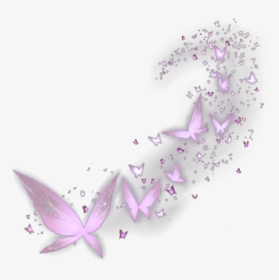 #butterfly #pinkbutterfly #pink#glitter #butterflysticker - Illustration, HD Png Download, Transparent PNG