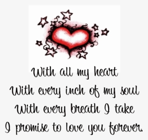 I Love You Baby Forever - Loving Him With Every Inch Of My Heart, HD Png Download, Transparent PNG
