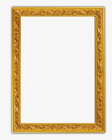Picture Frame Wallpaper - Gold Frame Border Png, Transparent Png, Transparent PNG