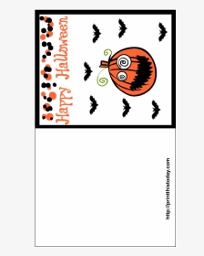 Printable Birthday Halloween Cards, HD Png Download, Transparent PNG