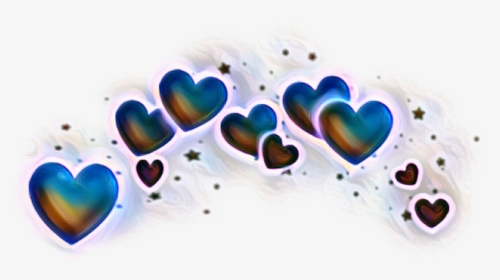 #head #heart #arco #emoji #coraçao - Transparent Aesthetic Heart Crown, HD Png Download, Transparent PNG