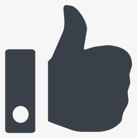 Black Like Button , Transparent Cartoons - Font Awesome Thumbs Up Icons, HD Png Download, Transparent PNG