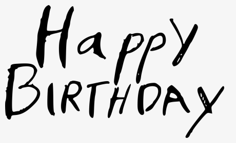 Happy Birthday Handwritten Calligraphy Vector 9 - Calligraphy, HD Png Download, Transparent PNG