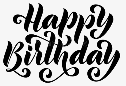 #happybirthday #happy #birthday #calligraphy #freetoedit - Calligraphy, HD Png Download, Transparent PNG