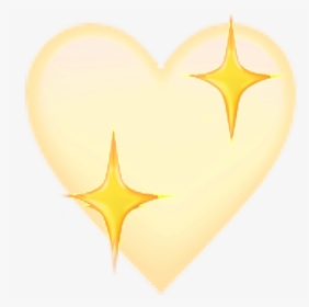 Yellow Yellowheart Heart Emoji Heartemoji 💛💖 💖 💛 - Heart, HD Png Download, Transparent PNG