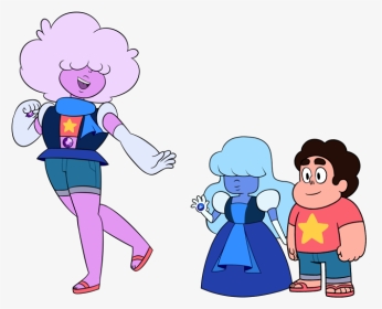 Steven And Sapphire Fusion, HD Png Download, Transparent PNG