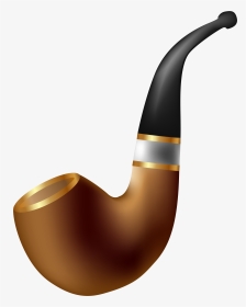 Transparent Pipes Cigar - Smoking Pipe Clipart Png, Png Download, Transparent PNG