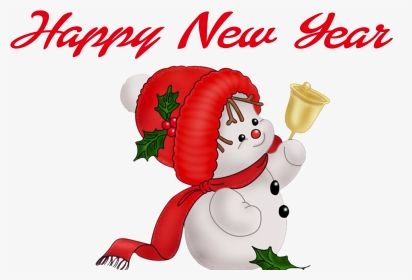 Happy New Year Png Image Download - Cartoon Christmas Cute Snowman,  Transparent Png , Transparent Png Image - PNGitem