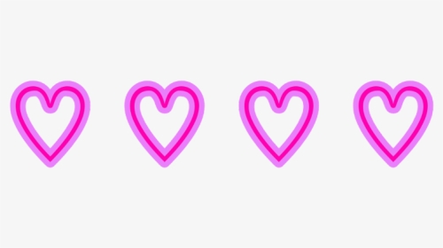 #love #neon #pink #bts #kpopedits #kawaii - Heart, HD Png Download, Transparent PNG